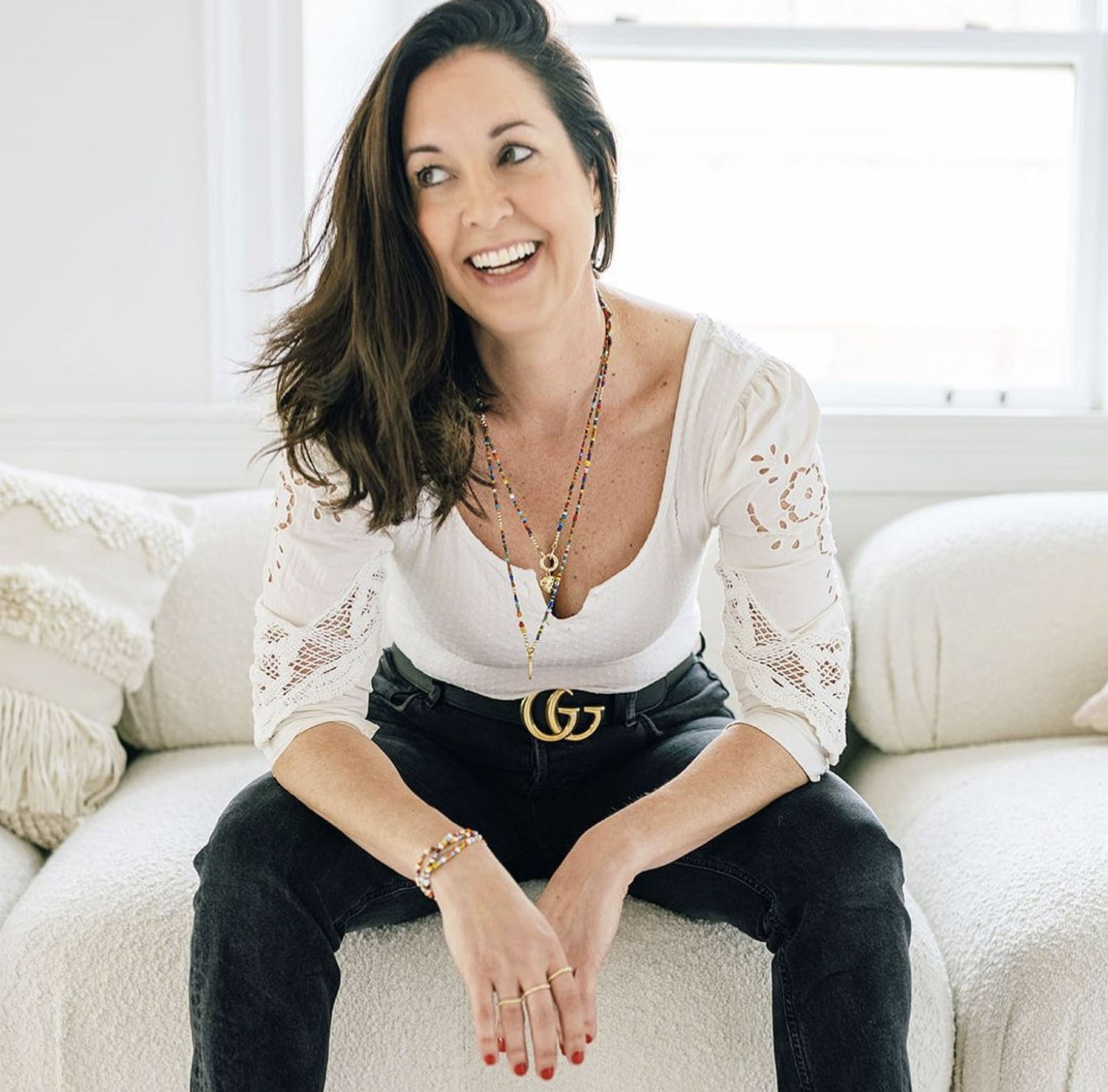 Lisa Lewis BomBom Beads Boston